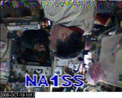 ISS OVER VENEZUELA SSTV - NA1SS BY YV5MM FJ79SK ANACO