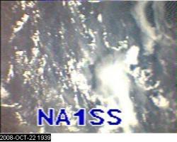 NA1SS OVER THE CARIBBEAN RECEIVED BY YV5MM