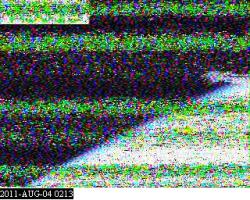 Arisatt Pic off the 0206Z pass over Auckland New Zealand