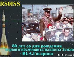 SSTV Image 8/12 over Exeter/UK 11-04-2015  2347 UTC