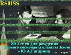ISS SSTV  04/12/2015 07:09UT  JH3XCU