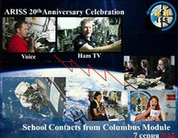 ISS SSTV image received July 24 2017 at 0937 UT. DE JH3XCU