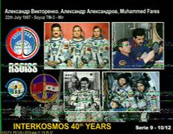 SSTV image received serie9  10/12