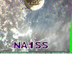 OZ5ER: SSTVPIC from ISS rec 16 okt 2008 12.21 UTC