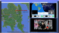 WorldFirst  Tim Peake GB1SS HamTV with Royal Masonic School GB1RMS