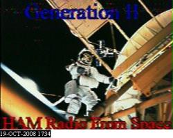 Richard Garriot on iSS over VK5 early in the morning 1734 UTC 19 Oct