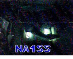 SSTV fromISS over Argentina  LU5YBR- 19/10/2008 - 08:27 UTC