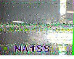 SSTV IMAGE DE NA1ISS by 9W2VVH